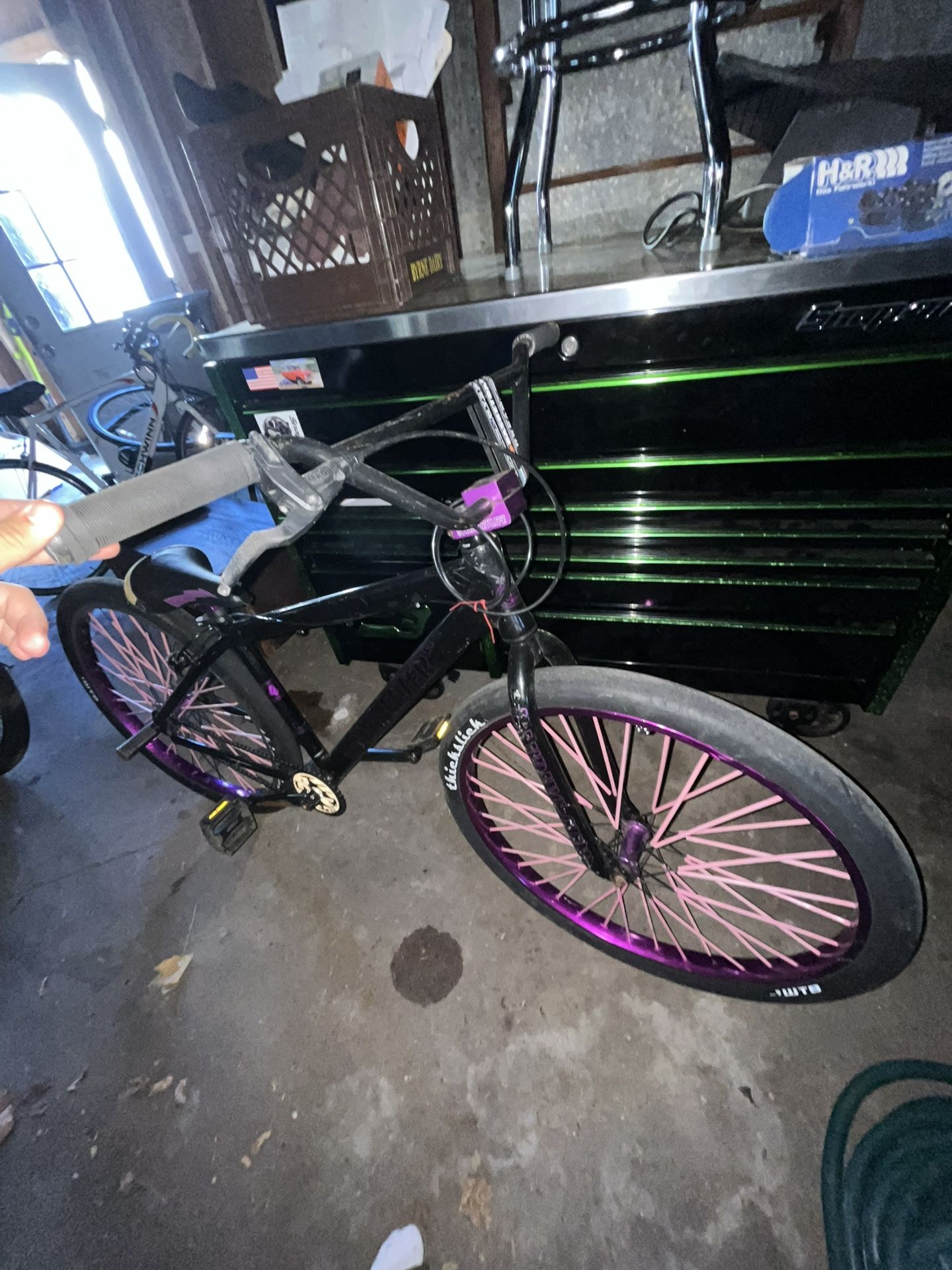 Big Flyer purple stealth mode