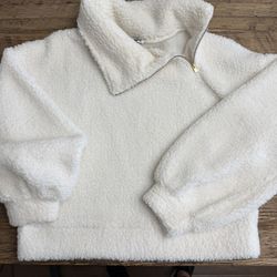 ****Express Sherpa sweatshirt - worn once