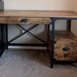 Better Holmes rustic country office desk