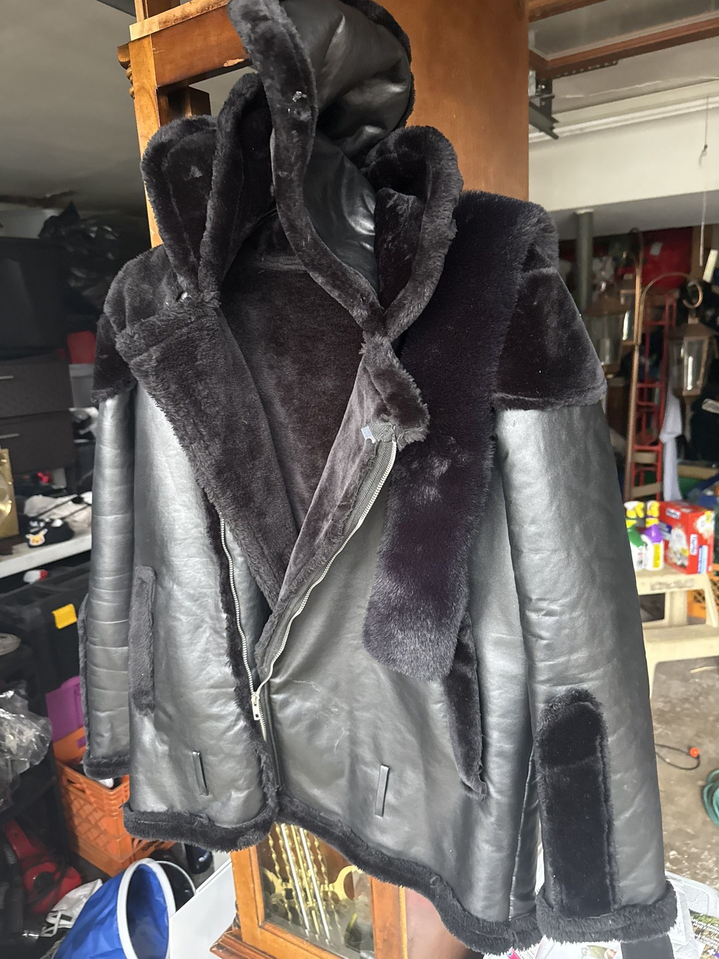 Women's winter Leather Jacket