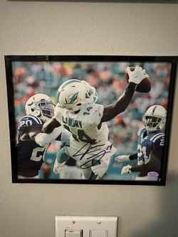 Miami dolphins 8x10 Jarvis Landry Signed Photo