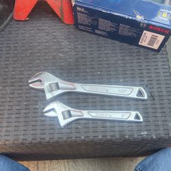 8” 10” Adjustable Wrench 