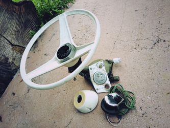 Vintage boat parts