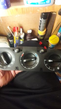 A/C controls