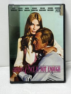 Once Is Not Enough 1975 DVD Kirk Douglas 2010 Like New Sealed Jacqueline Susann