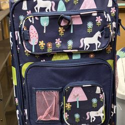 Kids Unicorn Rolling Luggage - $5