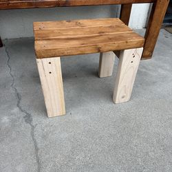 Custom Wooden Stool