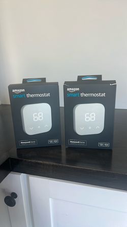 (2) Amazon Smart Thermostats