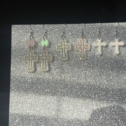 Glorifying Jesus way Sterling Silver Polymer Clay Earrings 