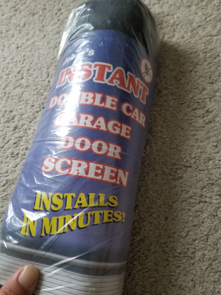 Instant screen door