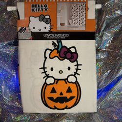 Hello Kitty Halloween Shower Curtain 