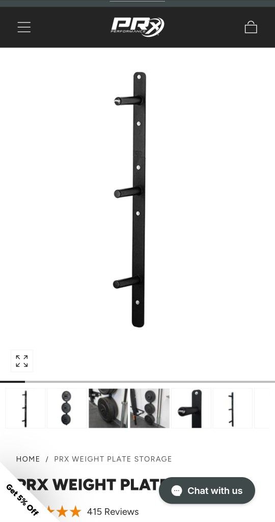 PRx Weight Plate Storage