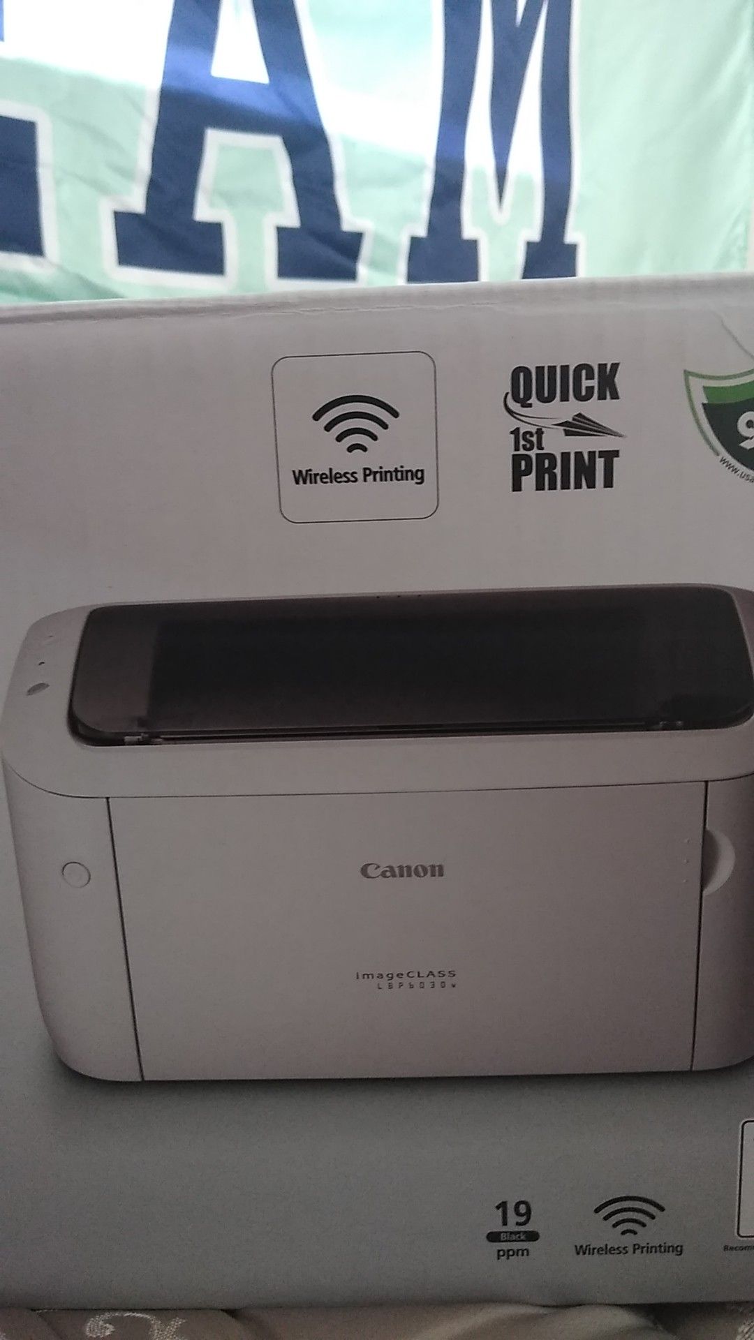 Canon print energy efficient, wireless desktop printer