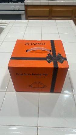 Hawok Cast Iron Bread Box