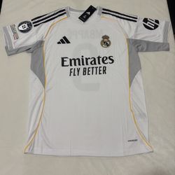 Kylian Mbappé #9 Real Madrid Home Jersey - White  