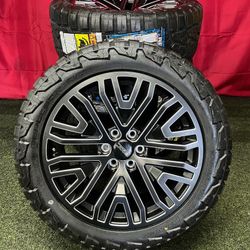 2024 Chevy Silverado High Country 6 Lug 22 Inch OEM Wheels