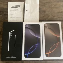IPhone 16 Pro Max 1TB / SAMSUNG S25 Ultra 1TB