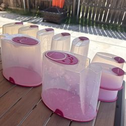 Pink Original Tupperware