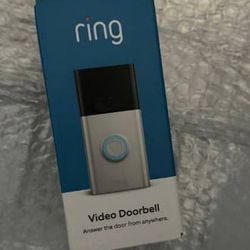 BNIB Ring - Video Doorbell - Satin Nickel (2nd Generation)