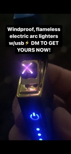 Rechargeable Windproof Lighters!!! 10$ For Small 15$ For The Large