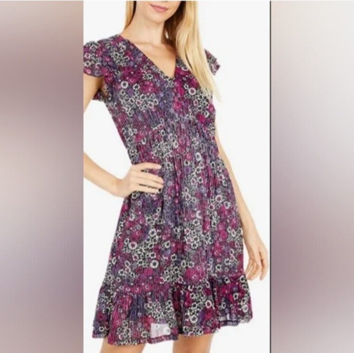 NWT Michael Kors Zinnia Ruched Dress size XS
