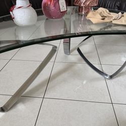 Modern Looking  Glass Coffee Table 