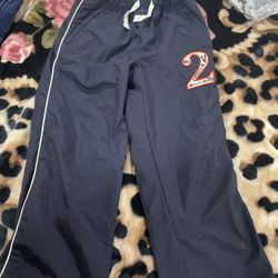 B Emb Wind Pant Size 6 For 8 Years Navy Blue 