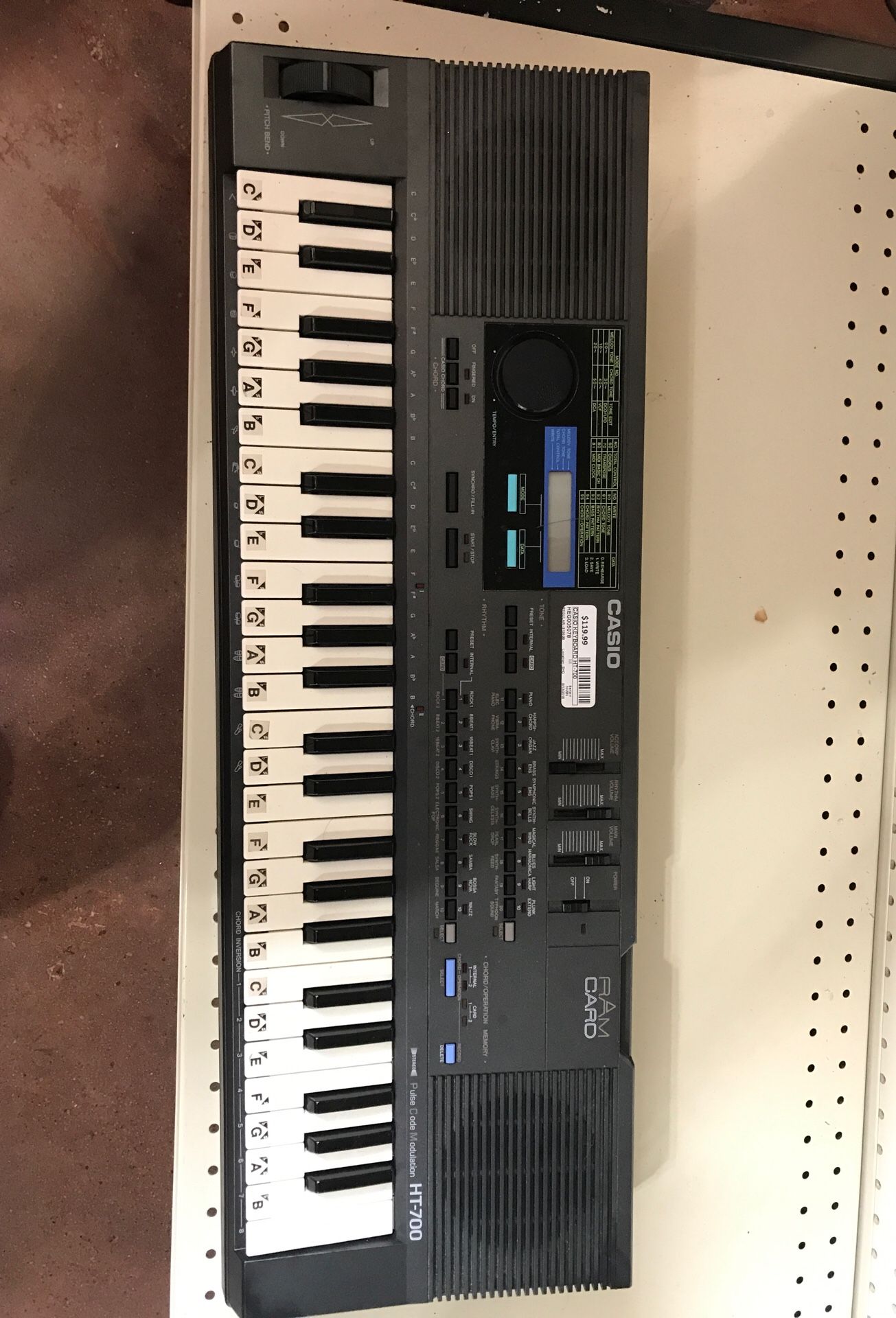 Casio HT-700 piano