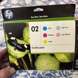 HP COMBO PACK INK CARTRIDGES LOT OF 5