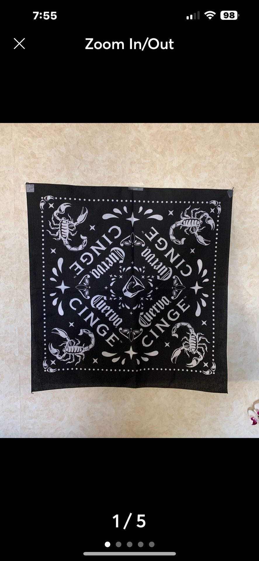 Jose Cuervo Extra large Bandana