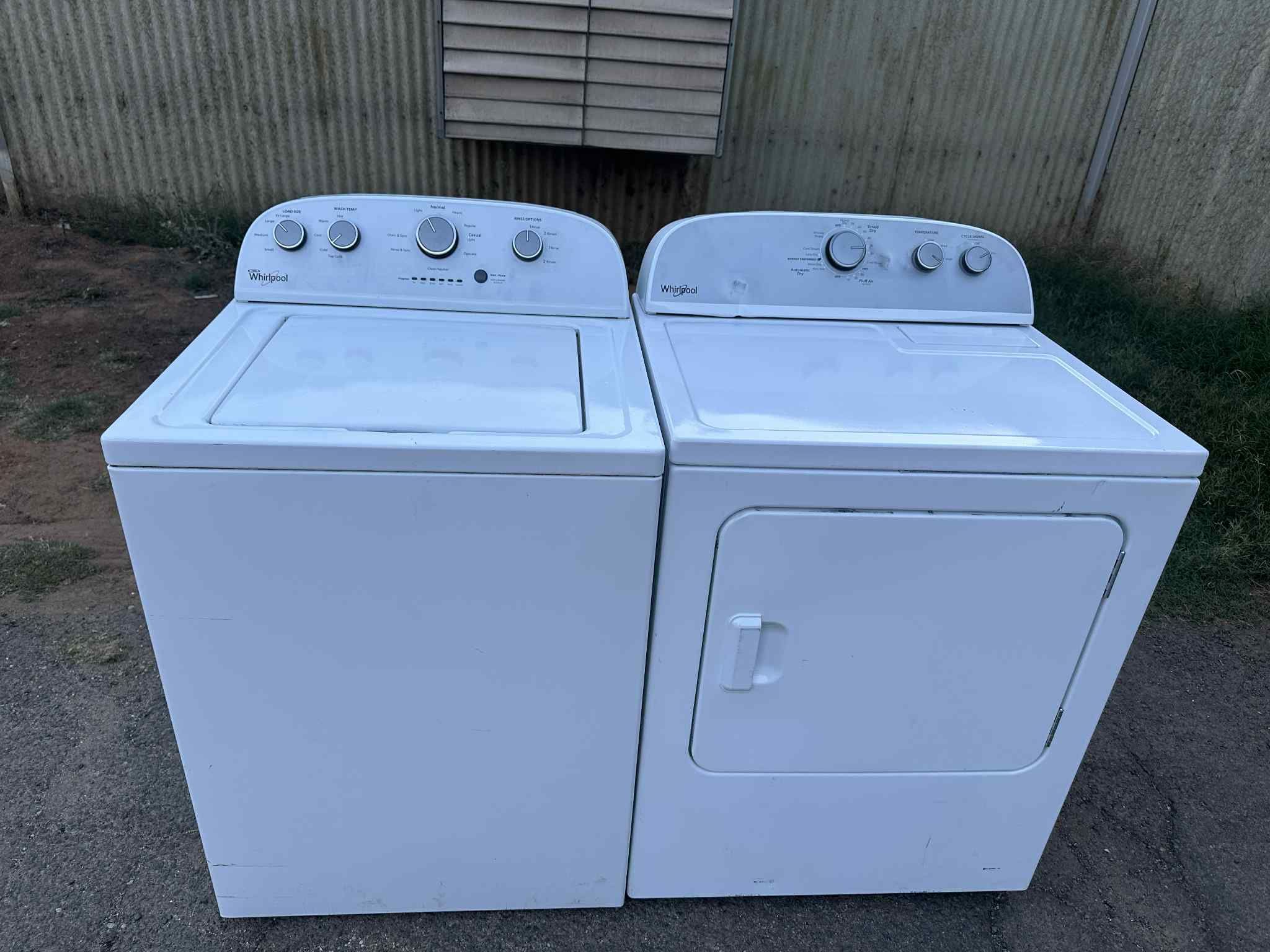 Whirlpool Washer And Electric Dryer 