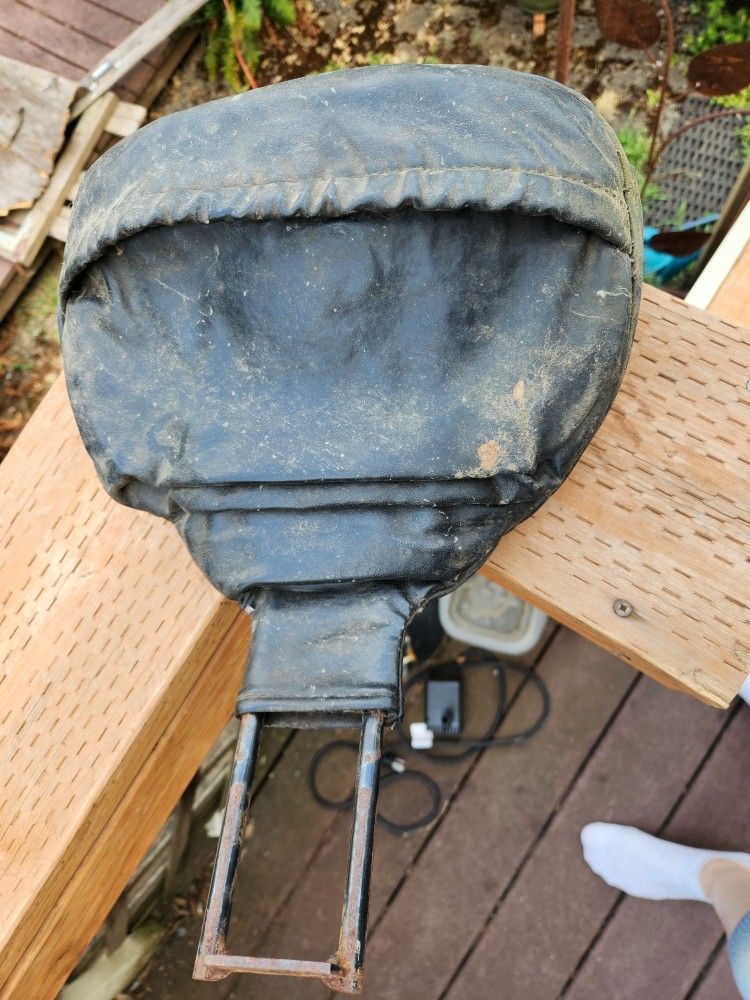 Drivers Back Rest 1990 Harley Davidson Touring Seat