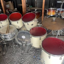 7 Piece Tama Swingstar Vintage 80s 