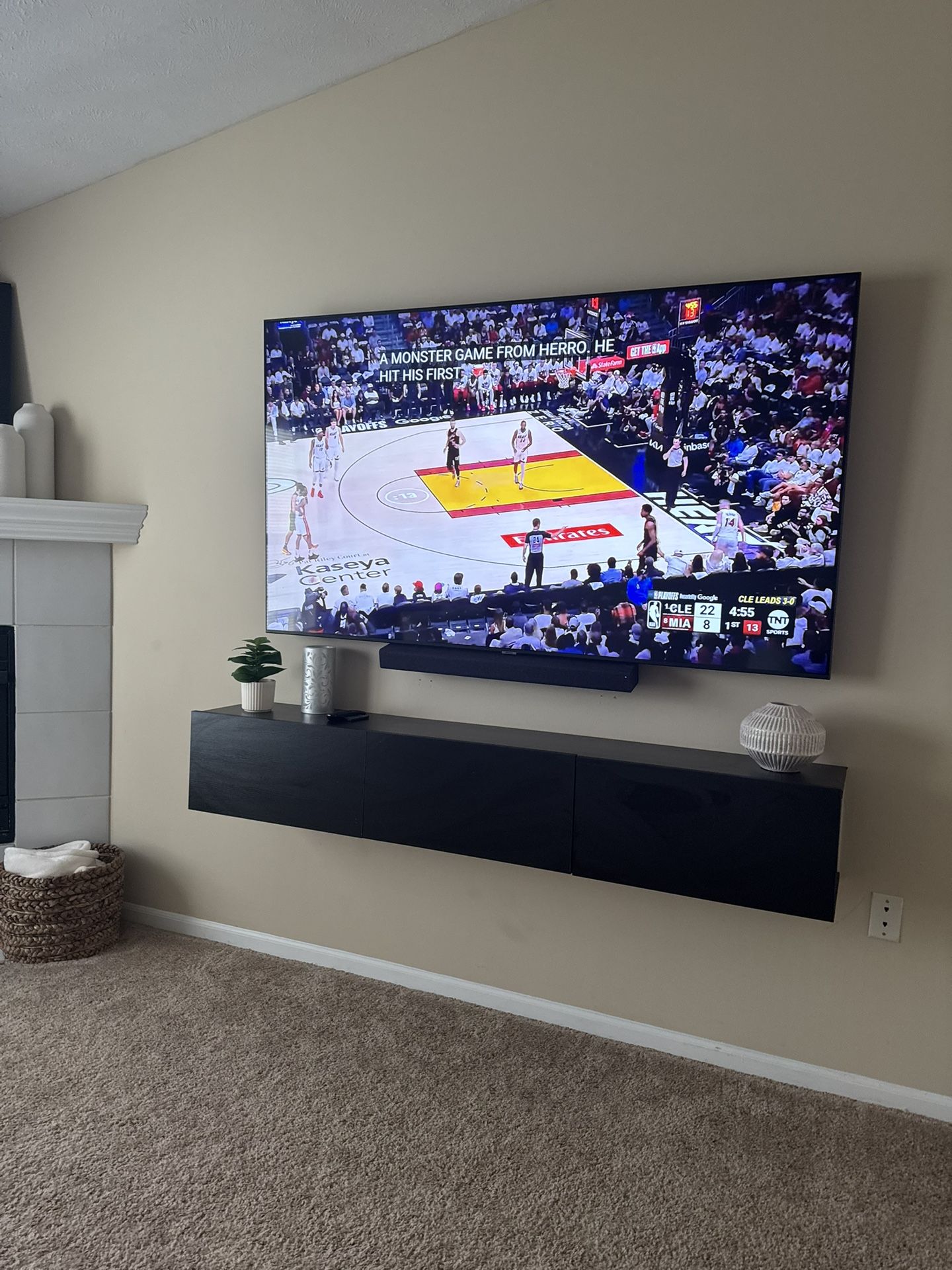 75inch Floating Tv Stand