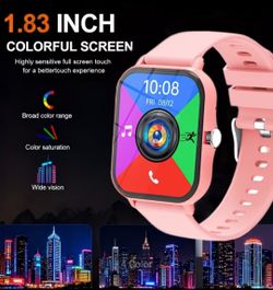 New Beautiful Smart Watch Colorful Screen..