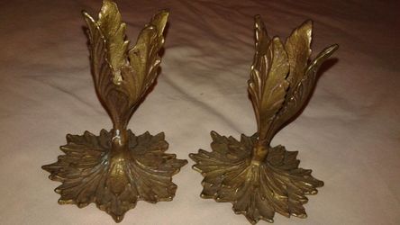Vintage brass lamps