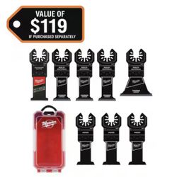Milwaukee Oscillating Multi-Tool Blade Set (8-Piece)