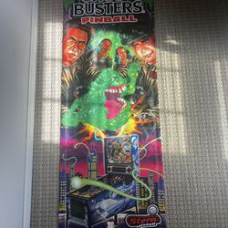 Pinball banner - ghostbusters 