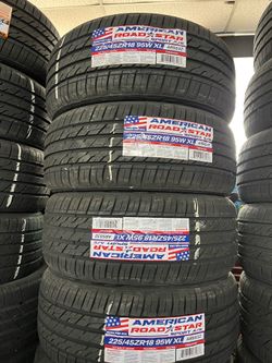 📲225/45/18 vendo set de llantas nuevas América