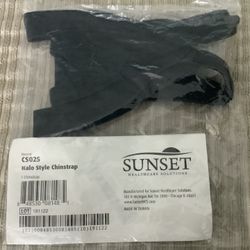 Sunset Halo Style Chinstrap (CS025)1 Left 