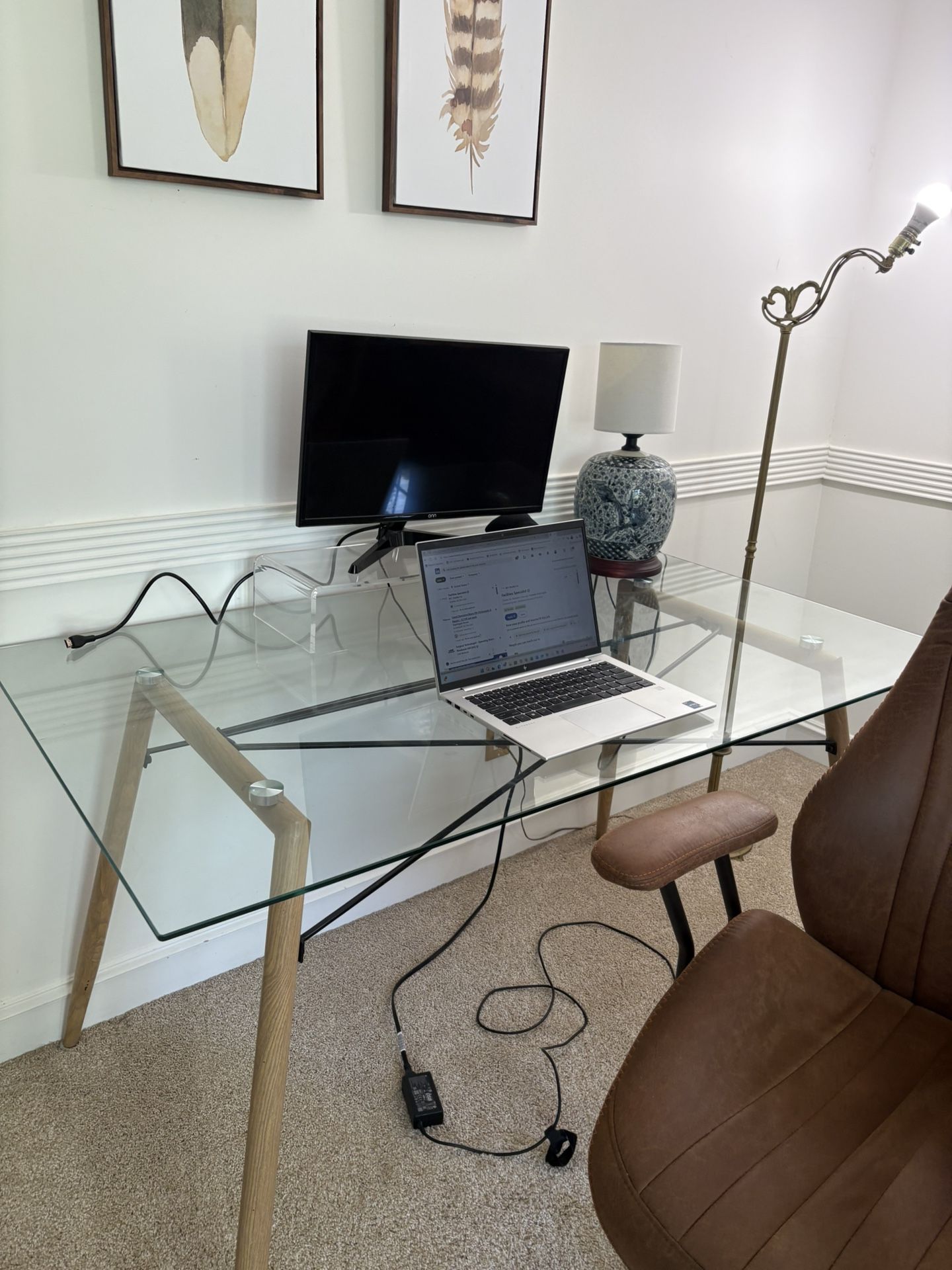 Office Desk (or Dining Table) And Chair