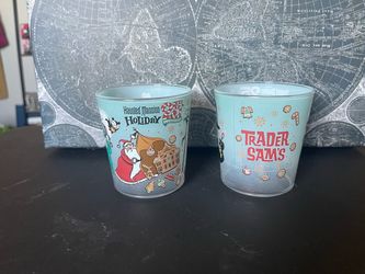 Disneyland Trader Sams Haunted Mansion Holiday 25th Anniversary Cup