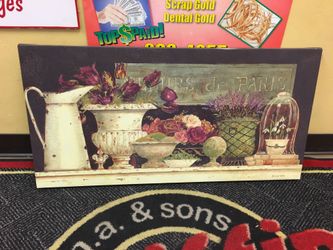 FLEURS De Paris Painting