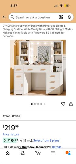 Brand New Vanity