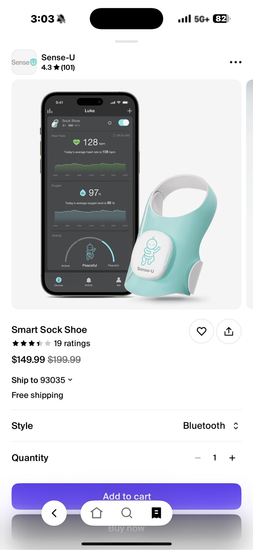 Smart Sock Shoe