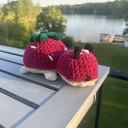 Strawberry Hamster Crochet
