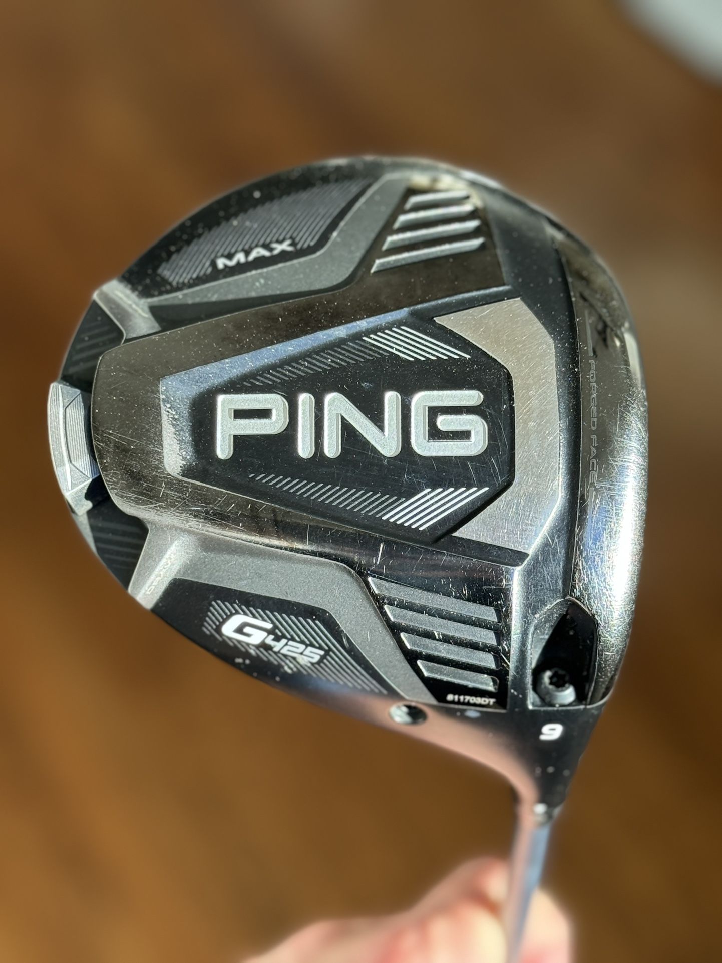 Ping G425 Max Driver, 9 Degree (adjustable), Stiff