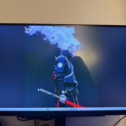 LG Monitor and Razer Headset