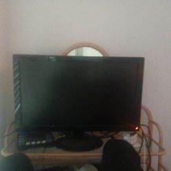 AOC monitor black 60 fps with cord
