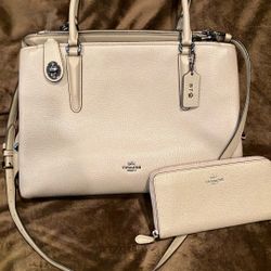 Coach Brooklyn Carryall  Bag and Wallet